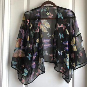 Cocoon House Butterfly Kimono Cardigan One Size Fits All